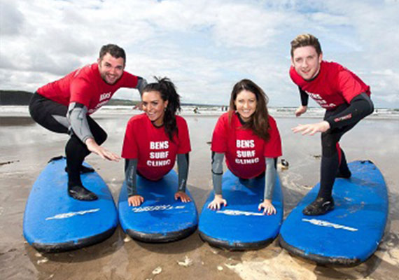 Ben's Rock Climbing / Surfing Clinics